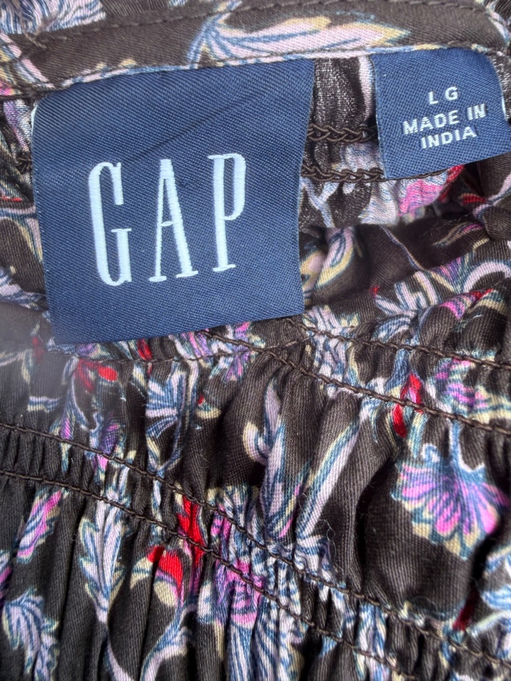 Gap floral100% cotton mini dress - Picture 4 of 8